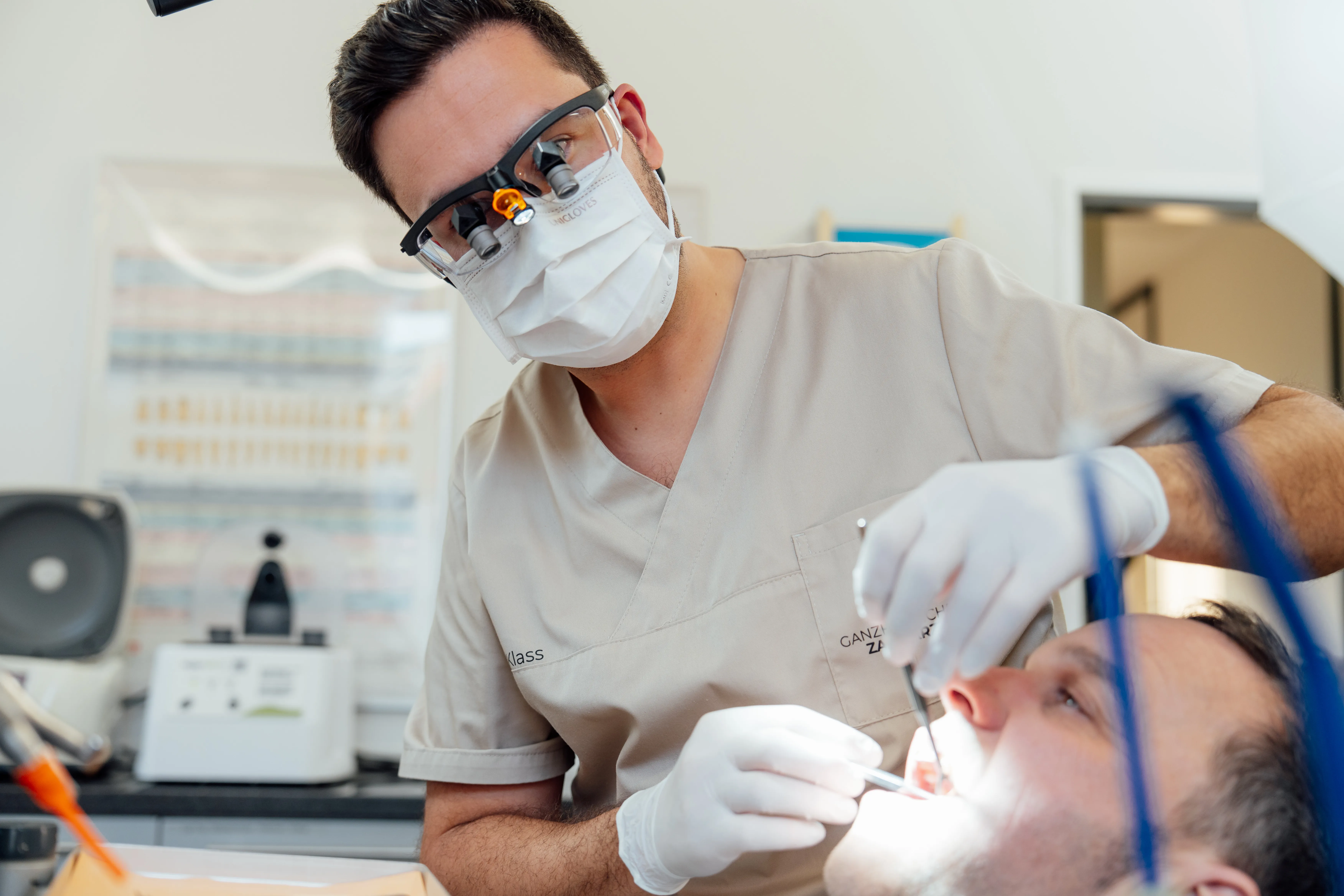 Welcoming dental practice